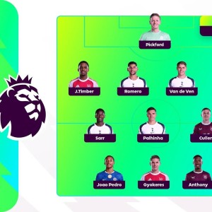 希勒评英超第2轮最佳阵容：哲凯赖什领衔，热刺五将在列